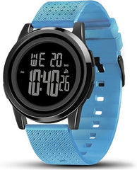 Mens Watch Ultra-Thin Digital Sports Watch Waterproof